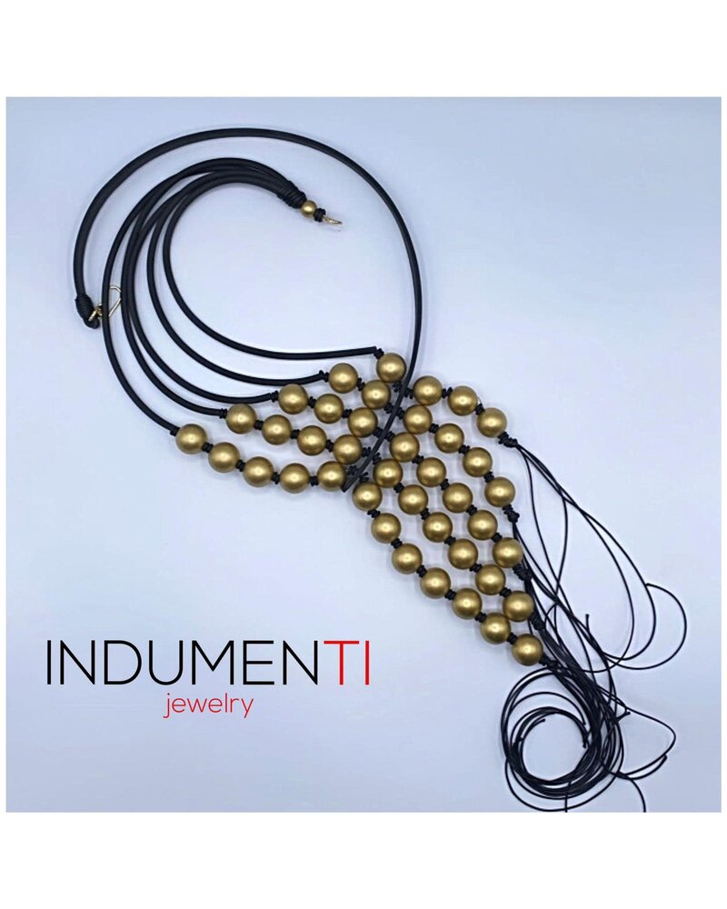 Indumenti Diagonale Necklace