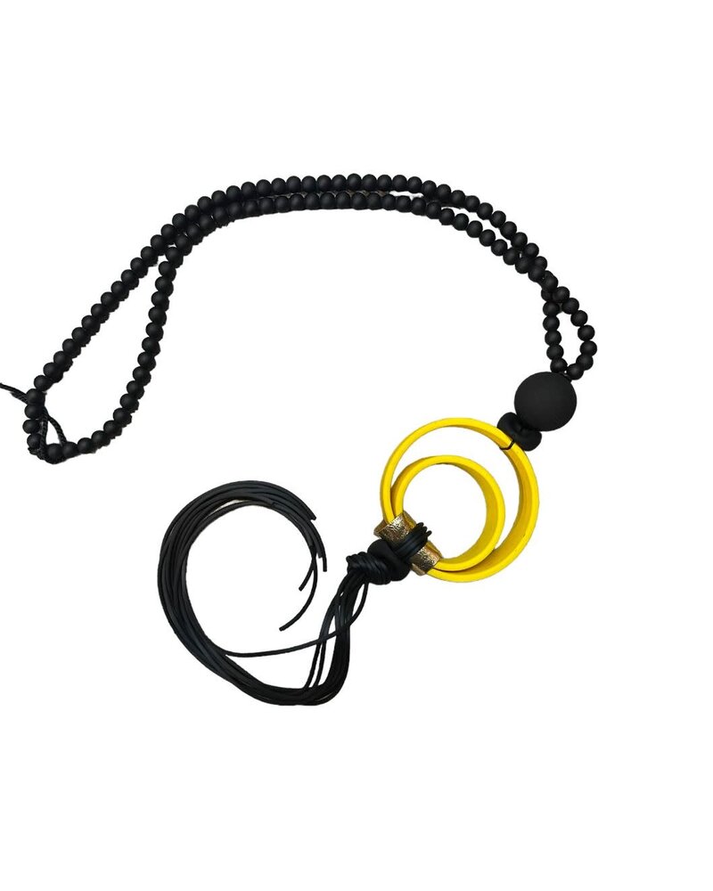 Yellow Orbita Necklace