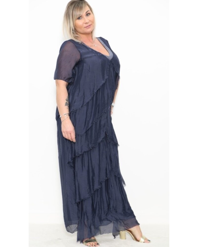 Silk Maxi Dress one size(more Colors)