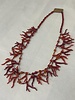 Two Layers Corals Necklace