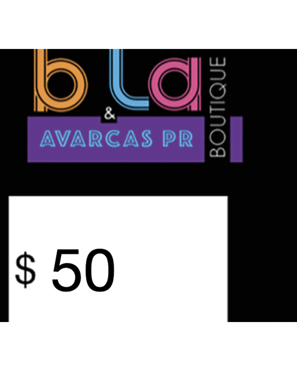 Certificado de $50.00