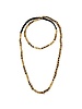 DRY1001MACRAME WASHERS/DIAMONDS NECKLACE