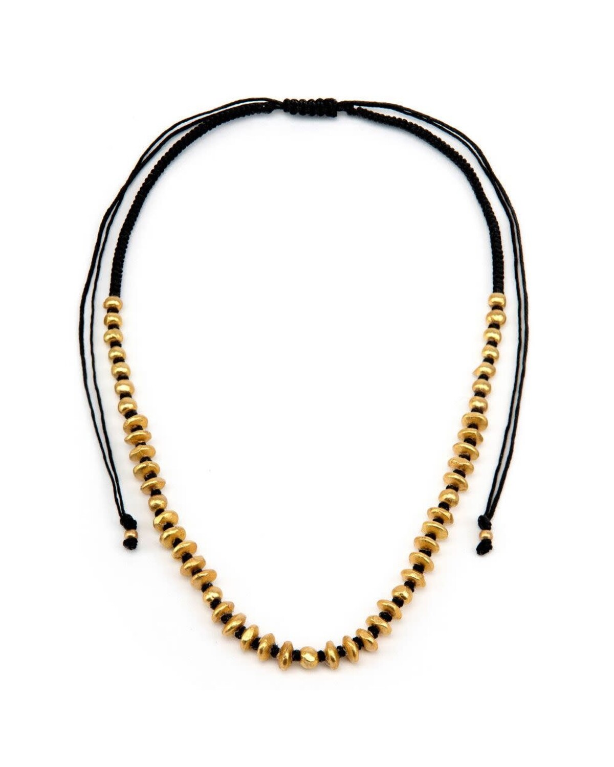 dry1503MACRAME WASHERS NECKLACE