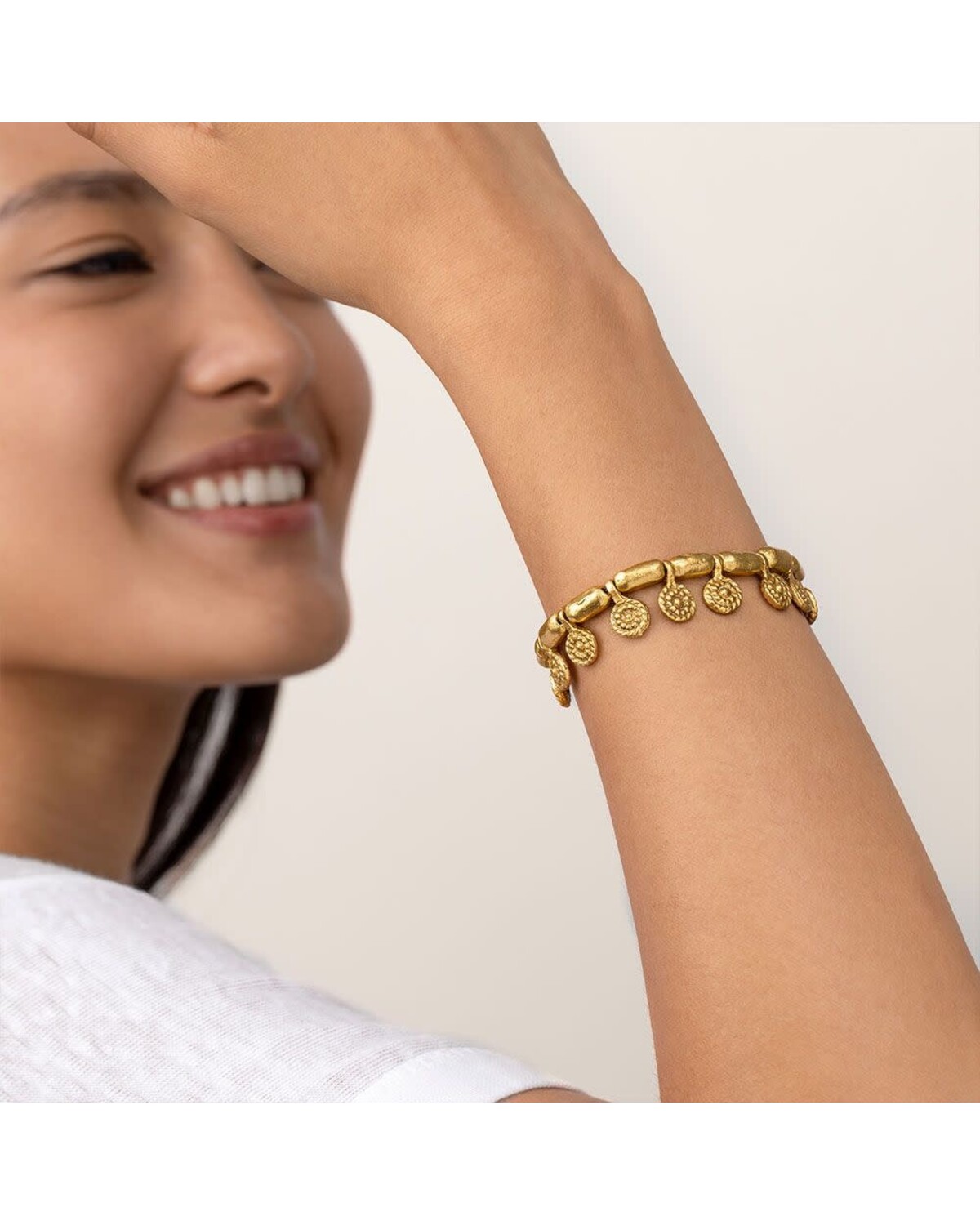 DRY4011ELASTIC BRACELET COINS