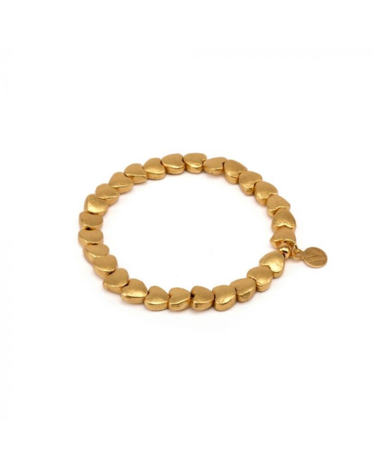 DRY4014ELASTIC BRACELET SMOOTH HEARTS