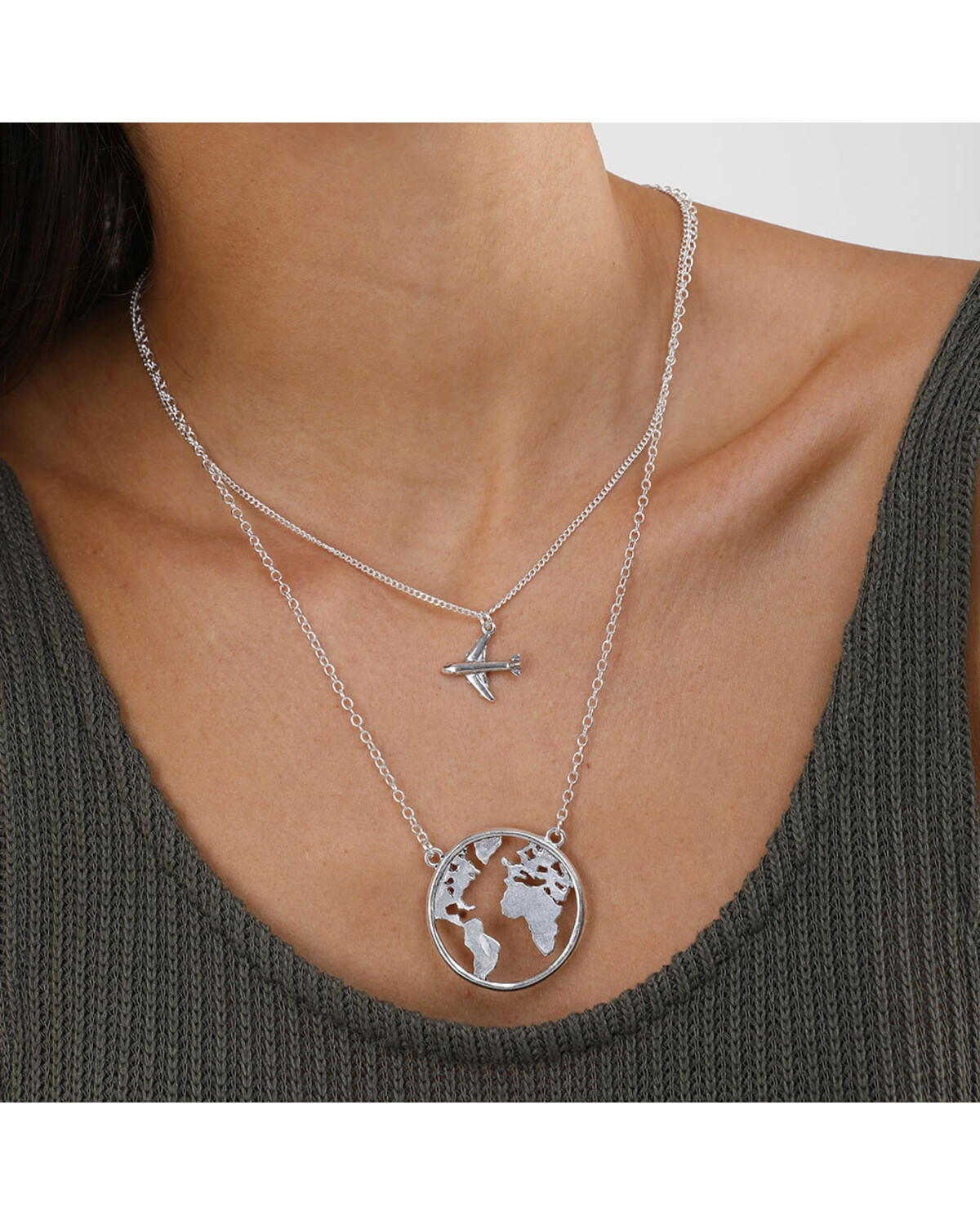 LO53053/Collana 2 Catene Viaggio