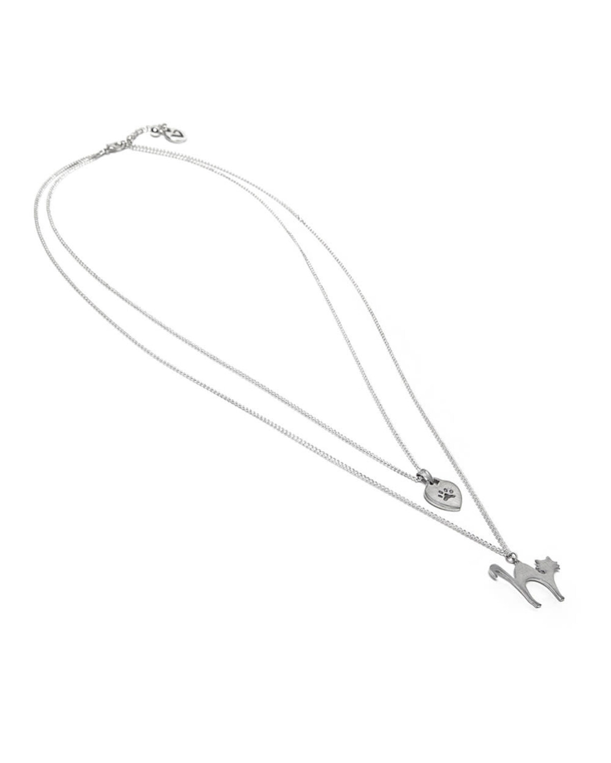 lo53061 COLLANA ORMA GATTO