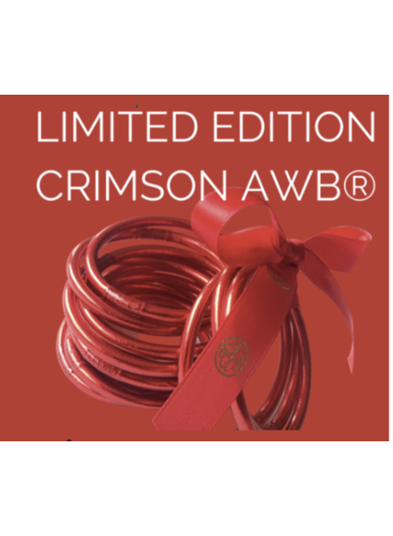 CRIMSON ALL WEATHER BANGLES MD (SET OF 3) Limited Edition