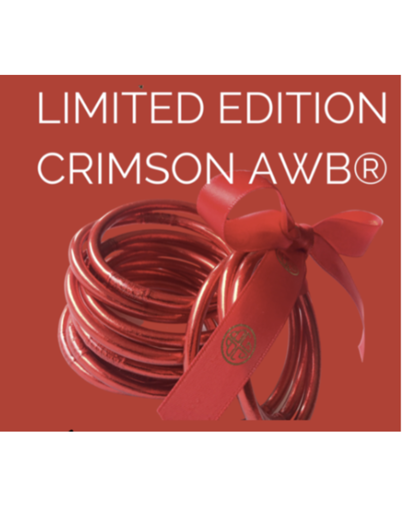 CRIMSON ALL WEATHER BANGLES MD (SET OF 3) Limited Edition