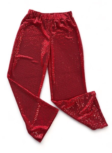 RED METALLIC PANT One size