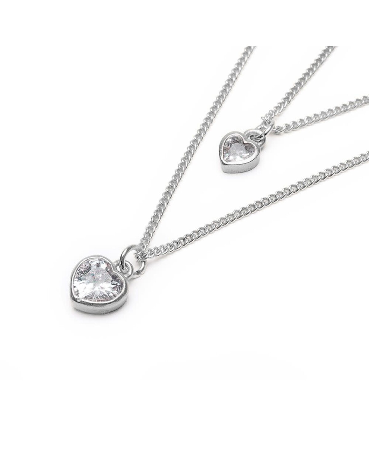 ks2020 CHAIN NECKLACE HEART LIGHT POINT