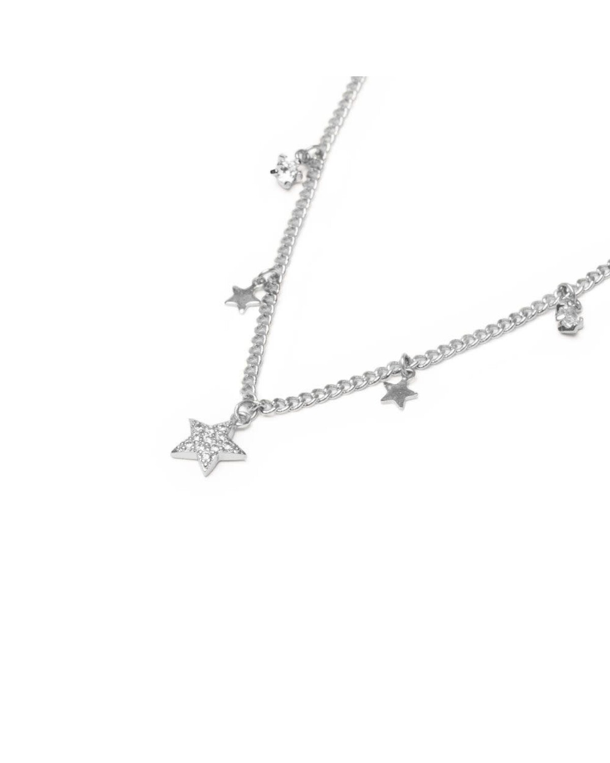 ks2018CHOKER MULTI STAR CHARMS