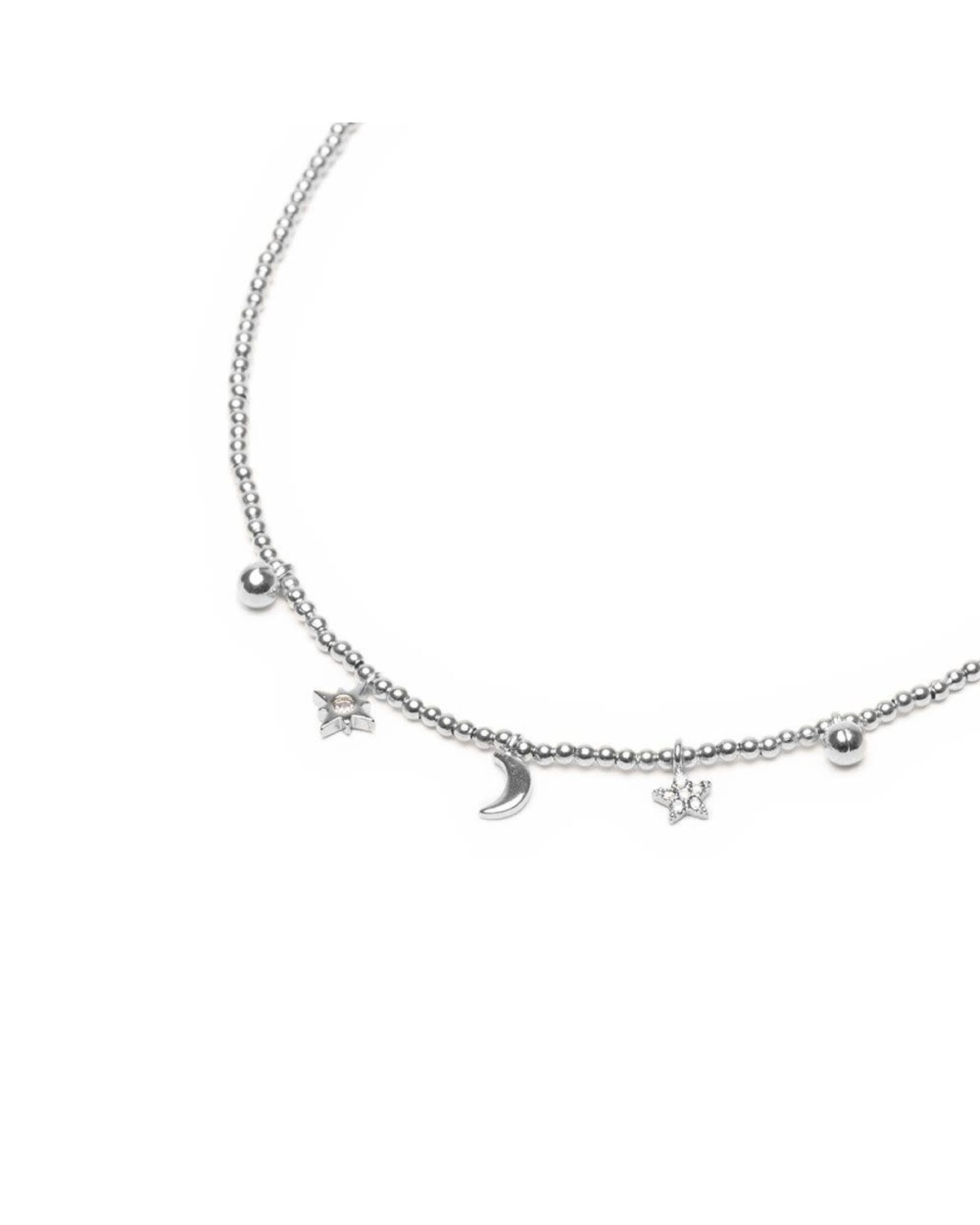 ks2016CHOKER NIGHT CHARMS silver