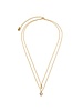 kg20202 CHAIN NECKLACE HEART LIGHT POINT