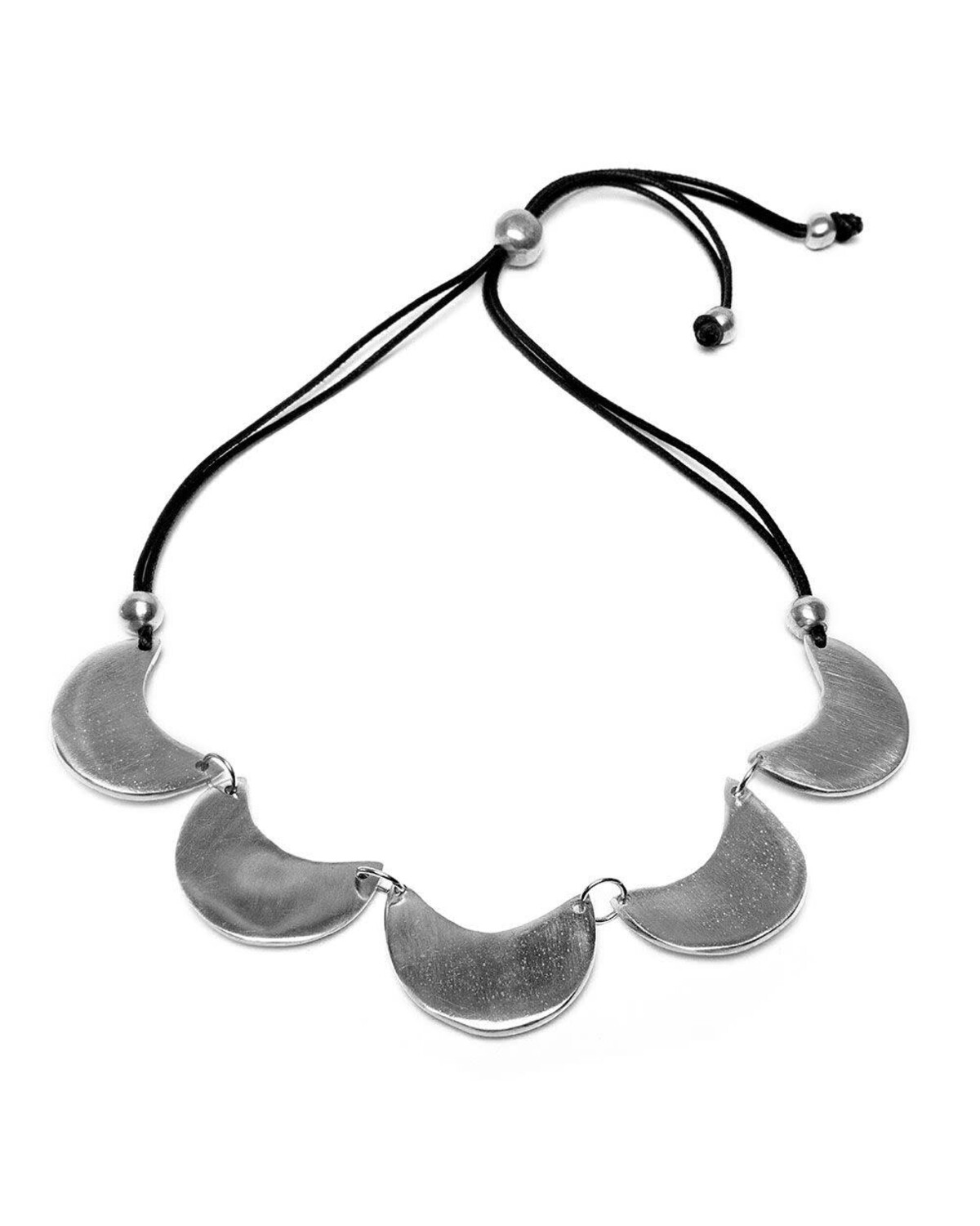 al02214NECKLACE 5 HALF MOONS