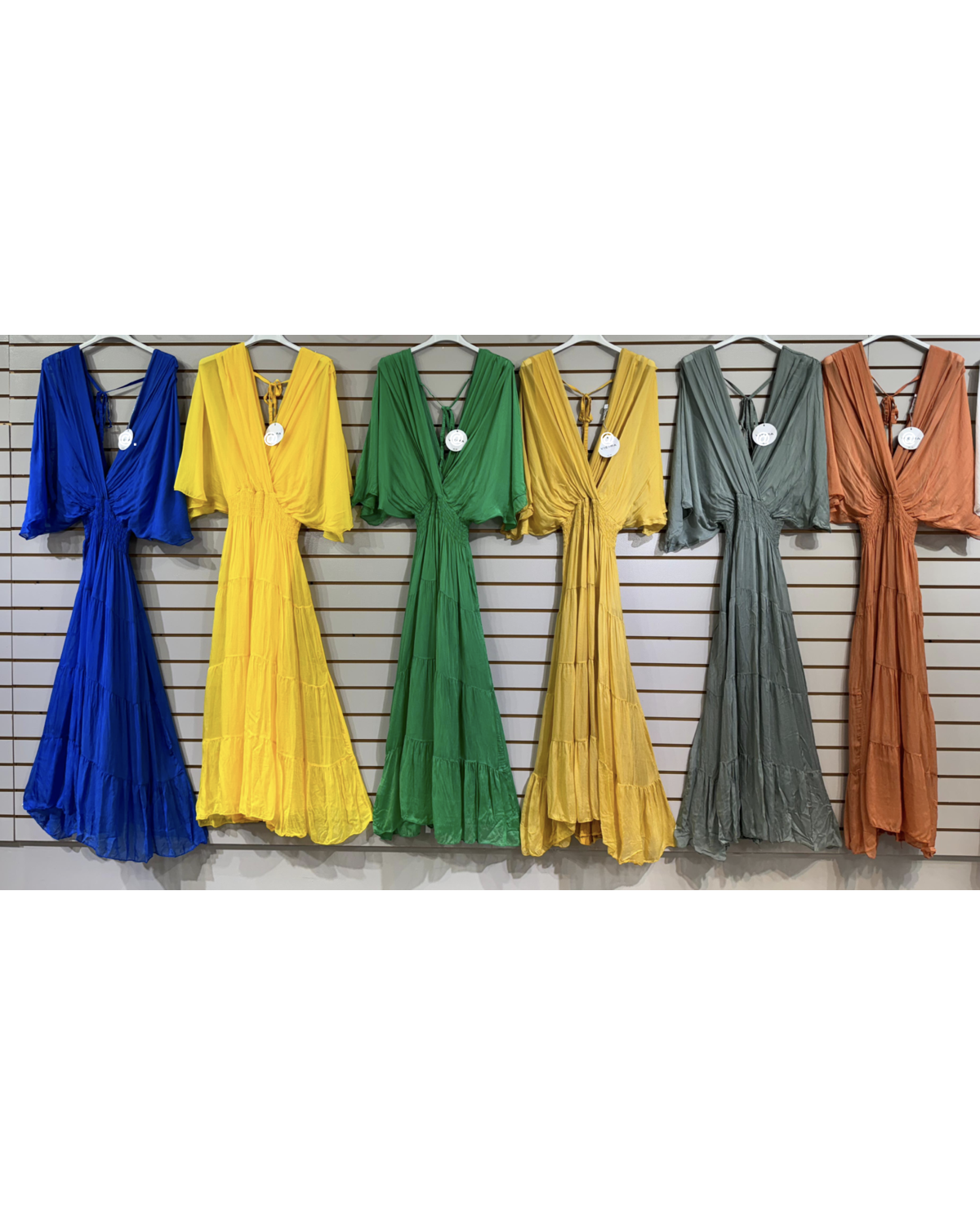 One Size Silk Dress(more Colors)