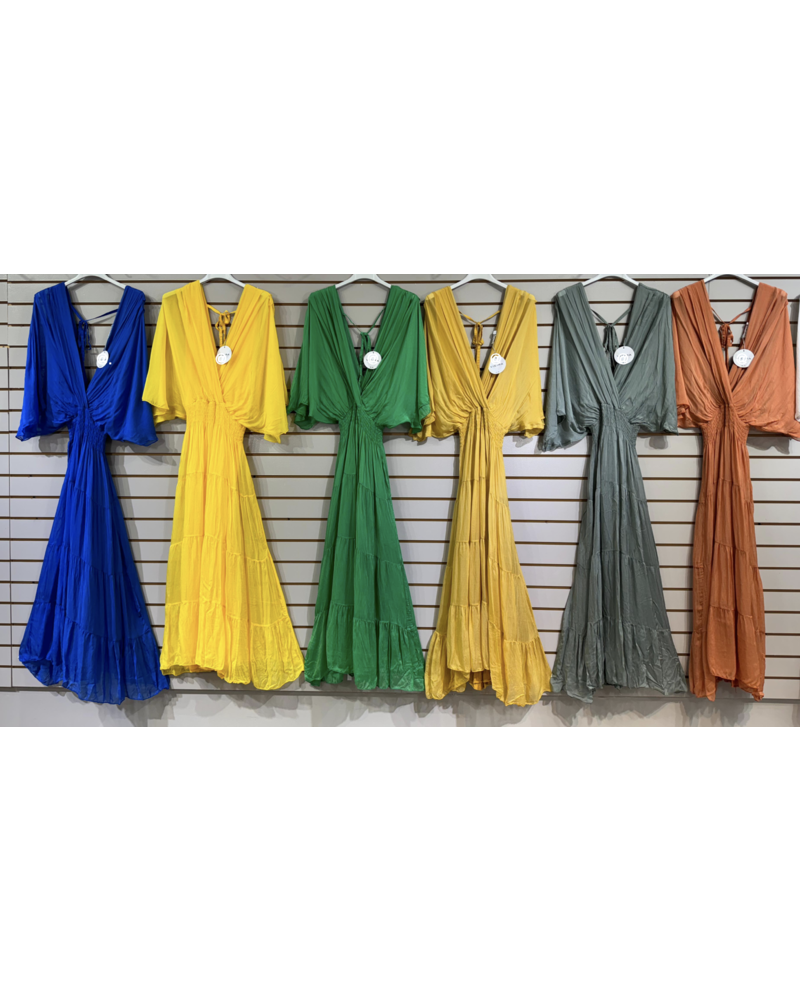 One Size Silk Dress(more Colors) 2