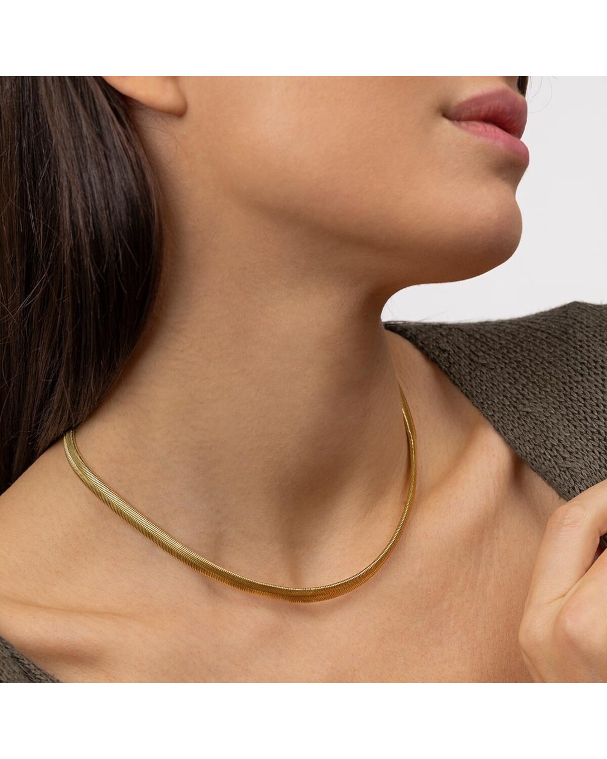 DD04032/ COLLANA CERCHI GRANDI TORCHON