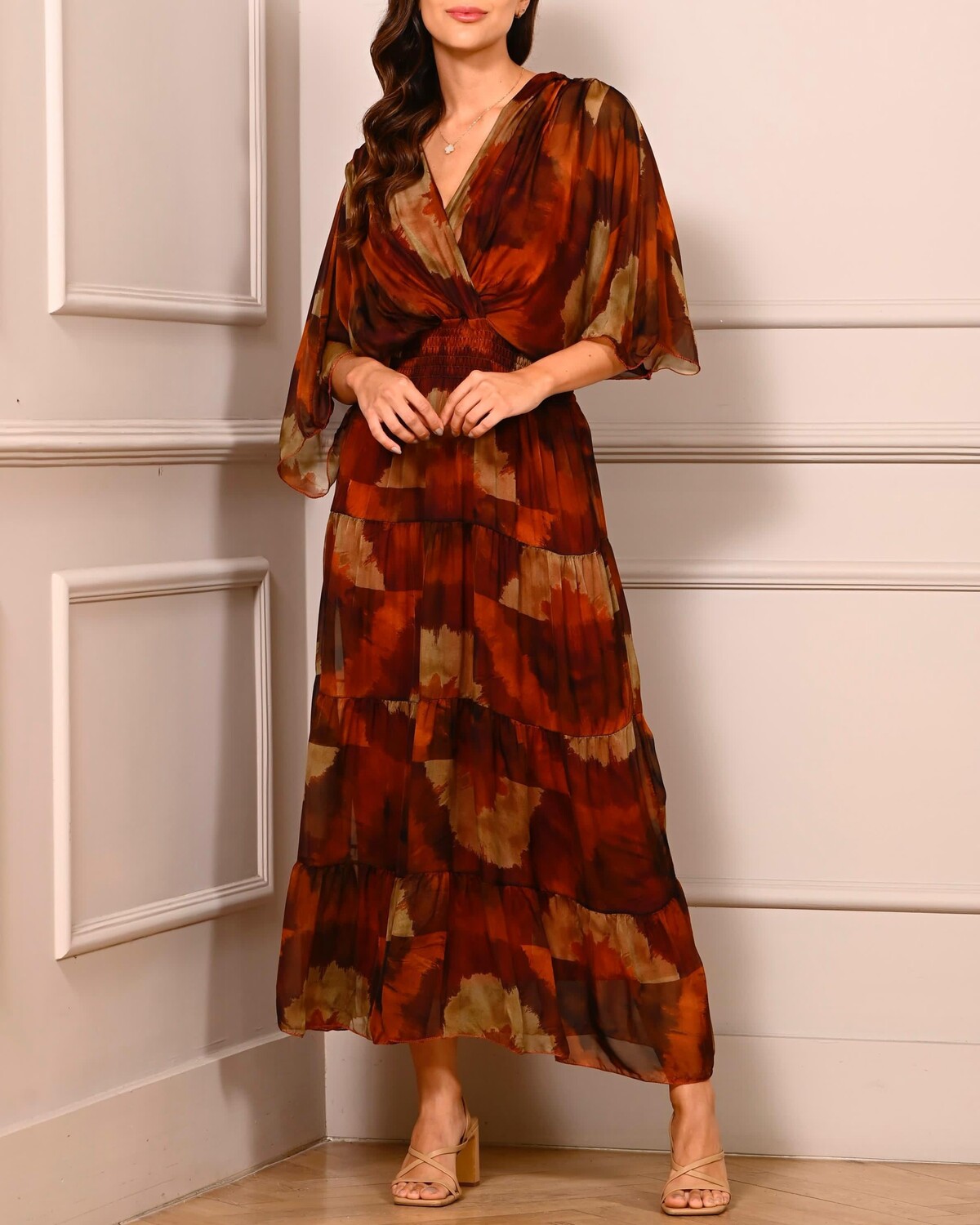 Camouflage Silk Dress One size(more colors)