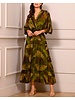 Camouflage Silk Dress One size