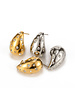Bottega Drop zircon Earring 18k gold plated