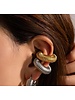 GOLD PLEATED ARGOLLA EAR CUFF