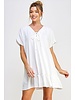 Air Flow White Dress