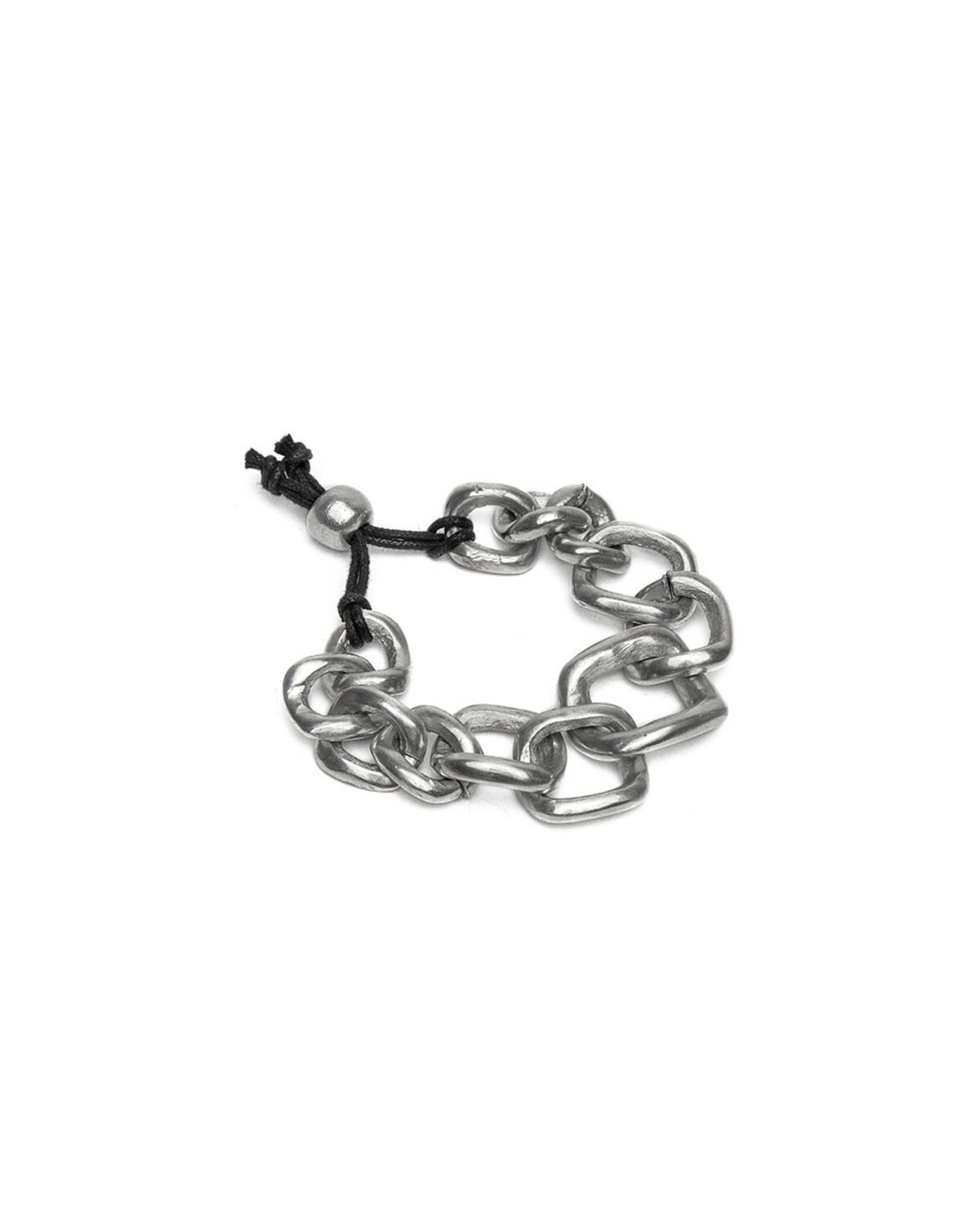 BRACELET FIL NOIR CHAINE LOSANGES AL01141