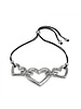 AL02182 /String Necklace Heart Shape