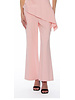 Asymmetric Cut Ruched-Side Top & Spanx Pant Set