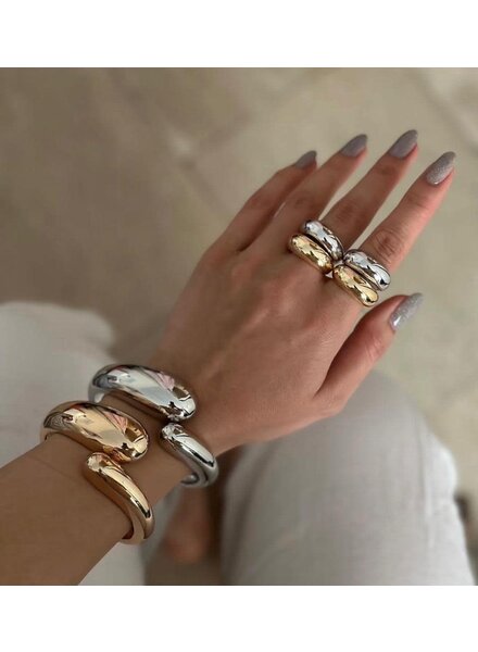 Chunky Ring Set of 2