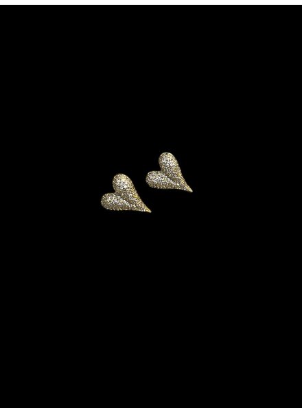 Heart Gold Earrings