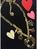 Heart Multi Charms 4 Soles Necklace