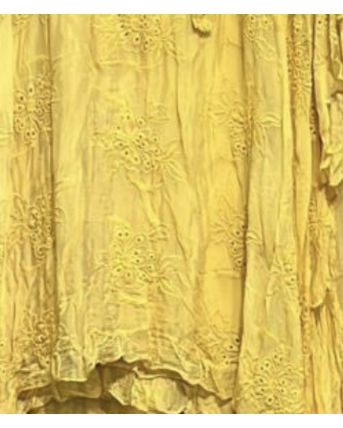 ONE SIZE SILK EMBROIDERED TUNIC AND PANTS SET