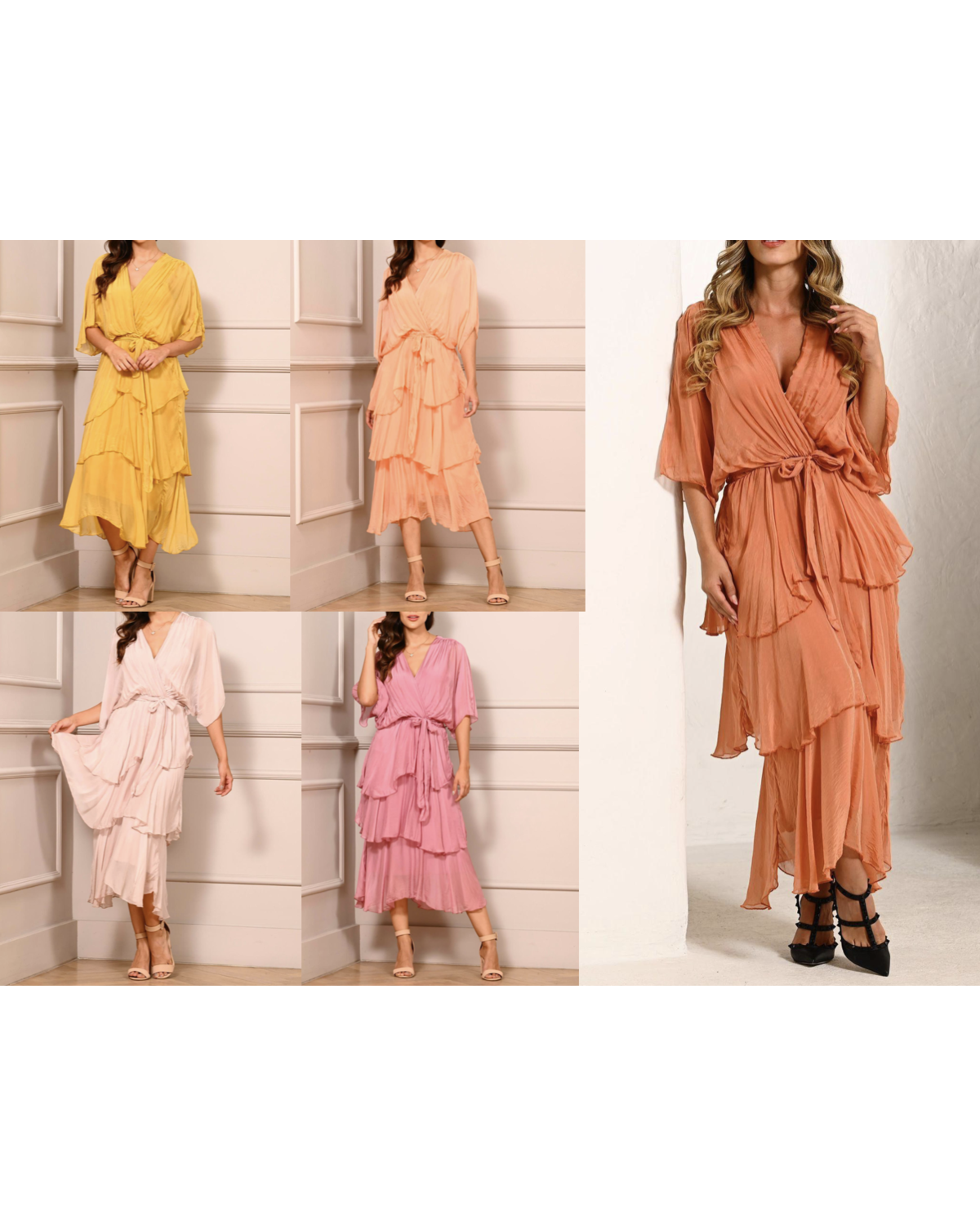 One size Ruffle Dress