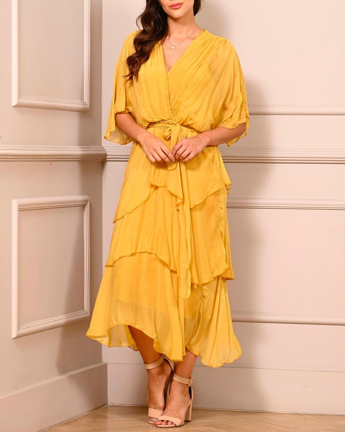 One size Ruffle Dress