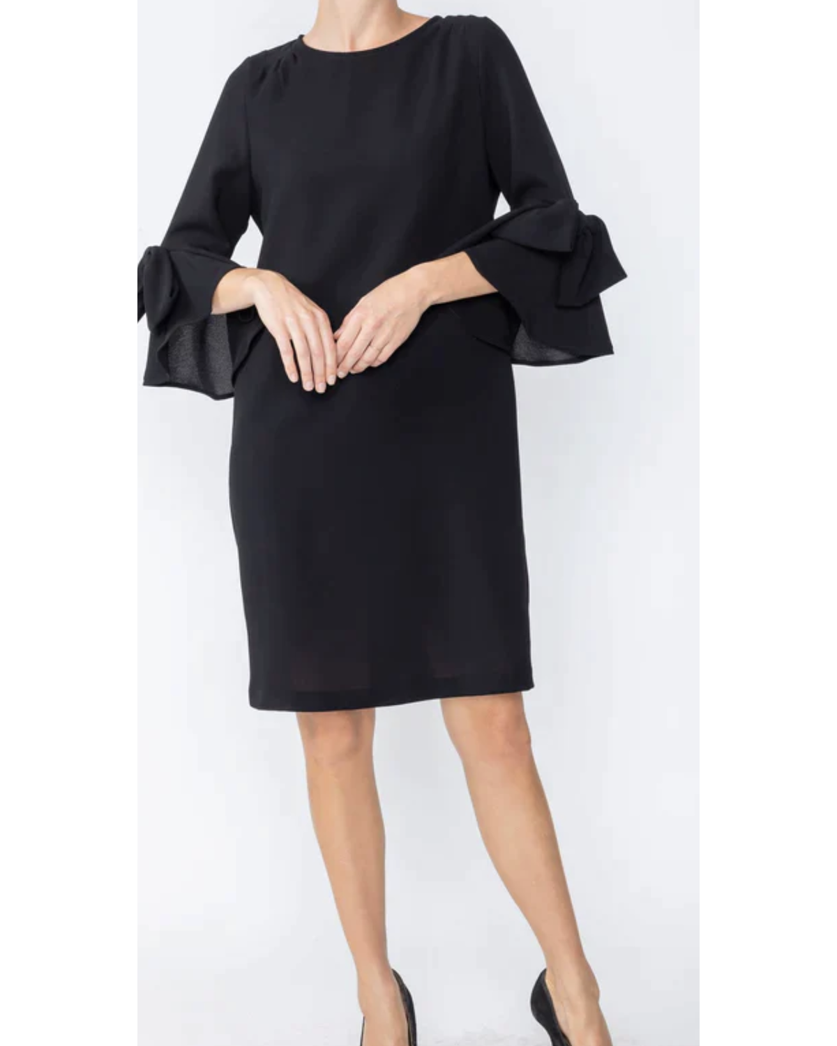 IC Collection SLEEVE BOW DRESS Style