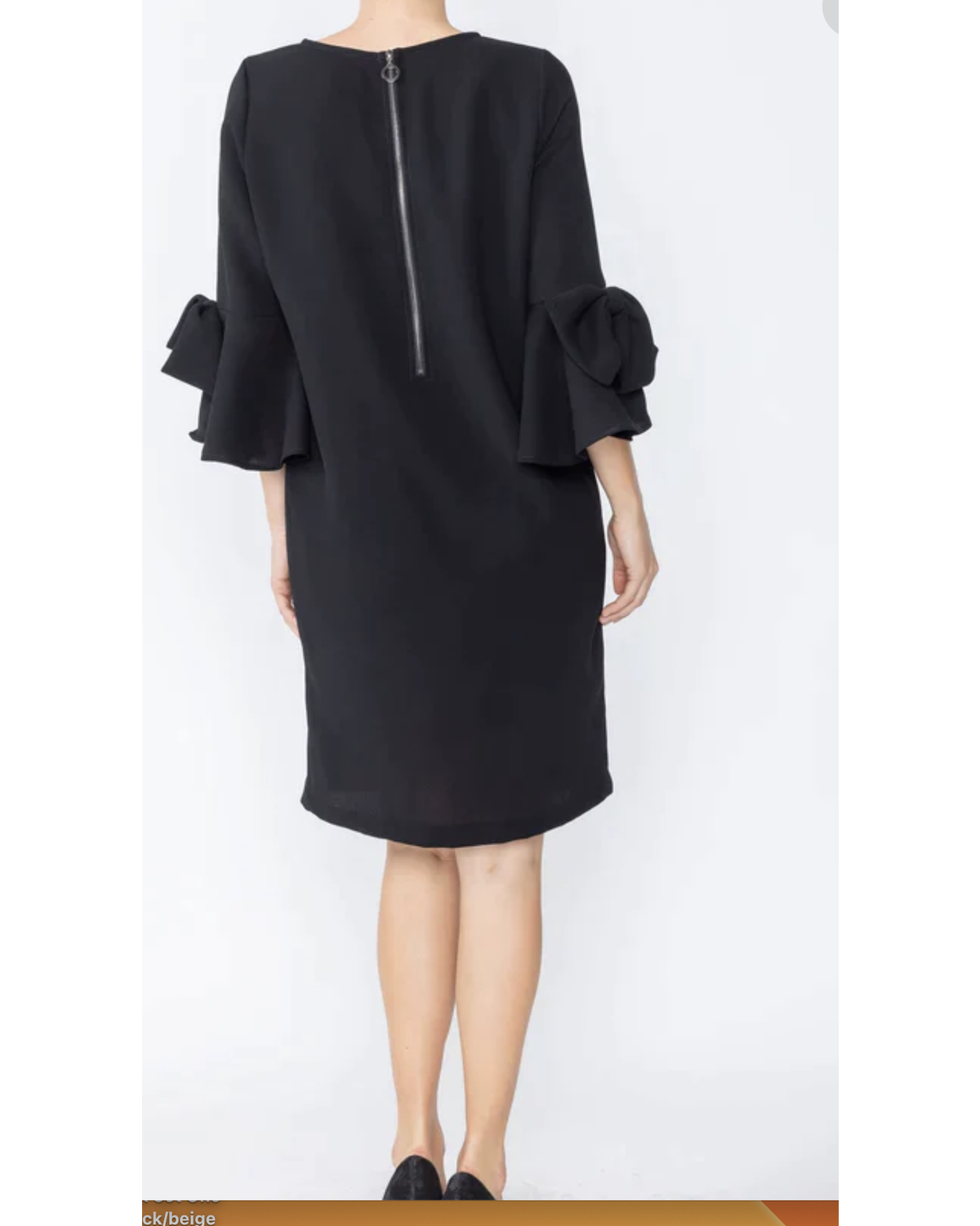 IC Collection SLEEVE BOW DRESS Style