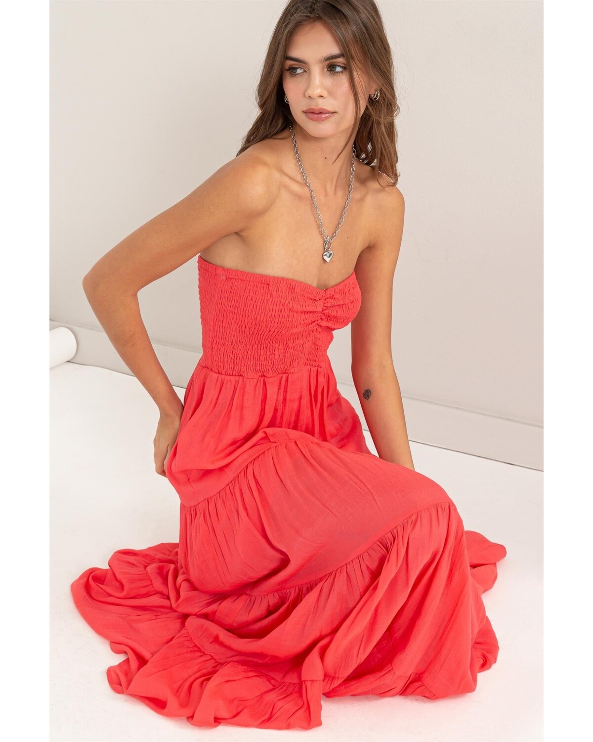 TUBE MAXI DRESS