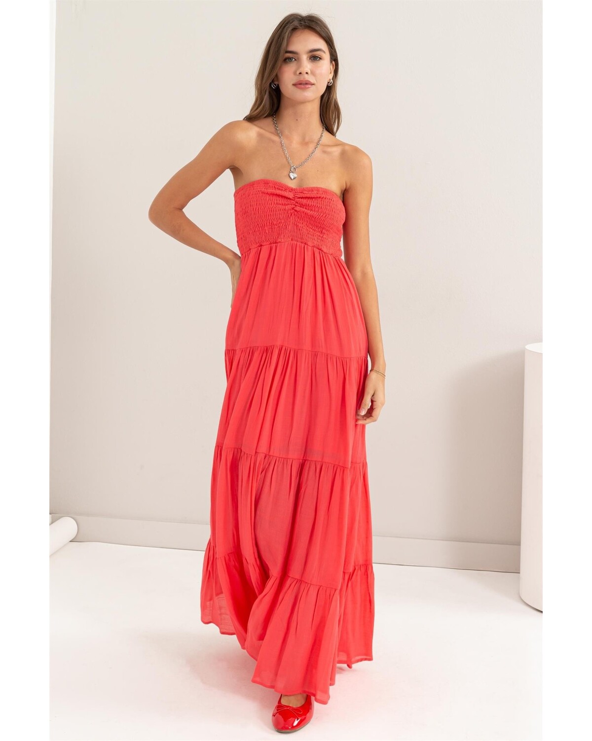 TUBE MAXI DRESS