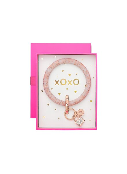 Boxed Set with Charm - Rose Gold Confetti WS