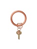 Silicone Big O® Key Ring - Solid Rose Gold WS
