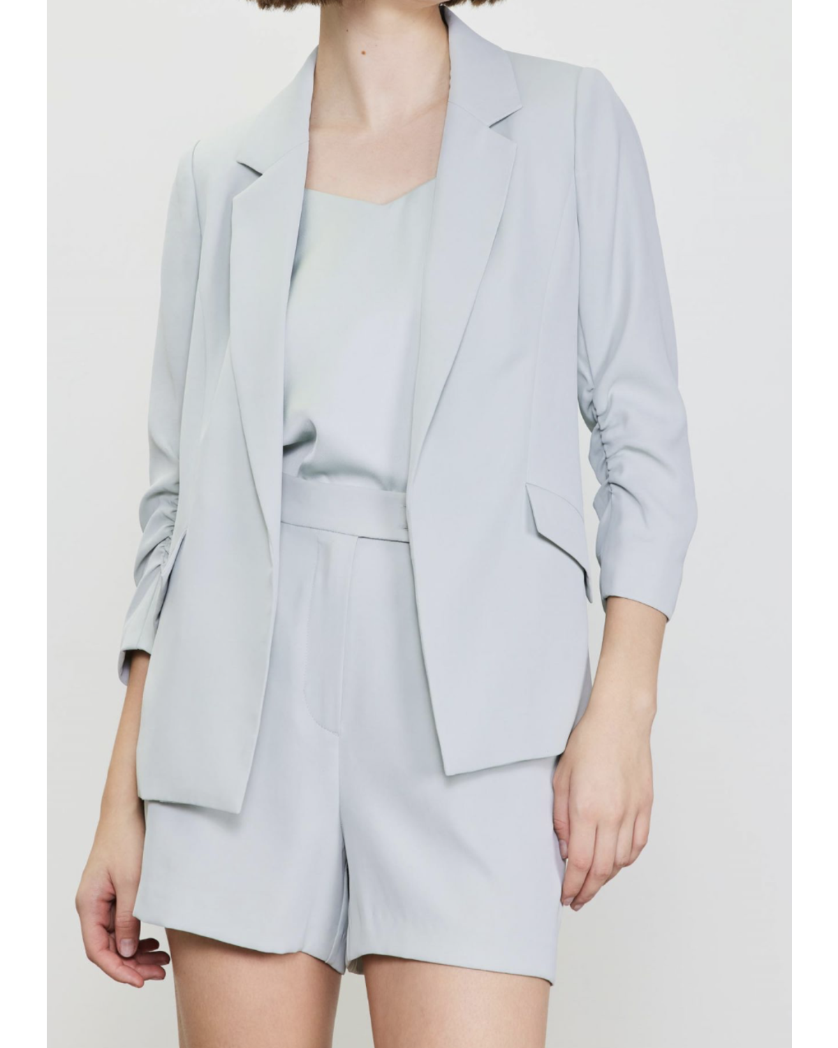 Sleeve blazer set