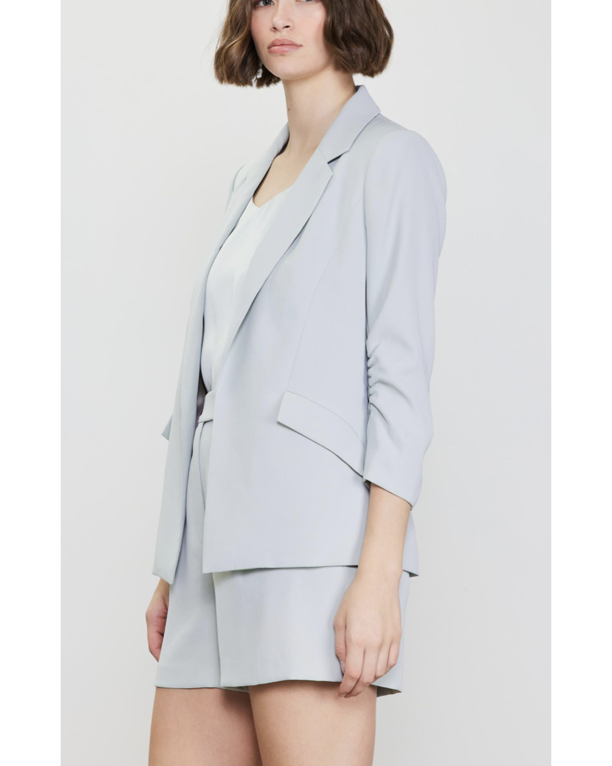 Sleeve blazer set