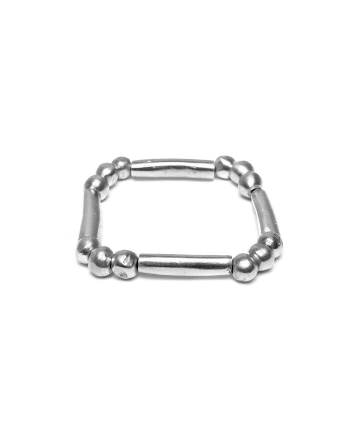 al01154BRACELETS ELASTIQUE 4 CILINDRE E BOULE