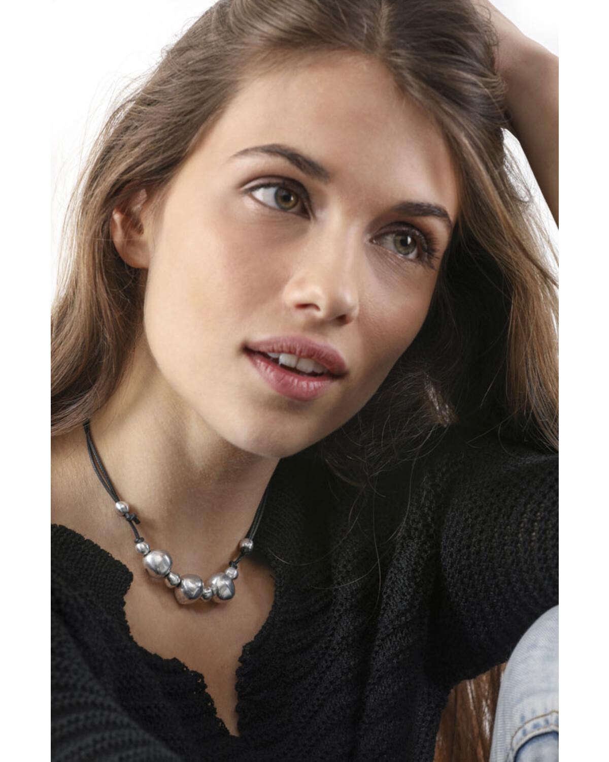 al02708 NECKLACE BOULE