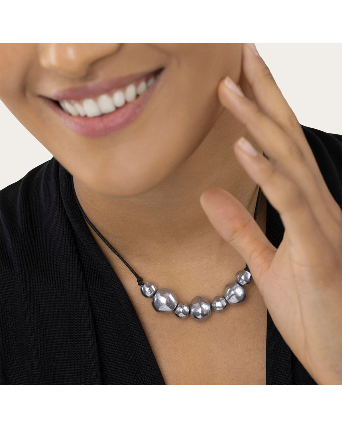 al02708 NECKLACE BOULE
