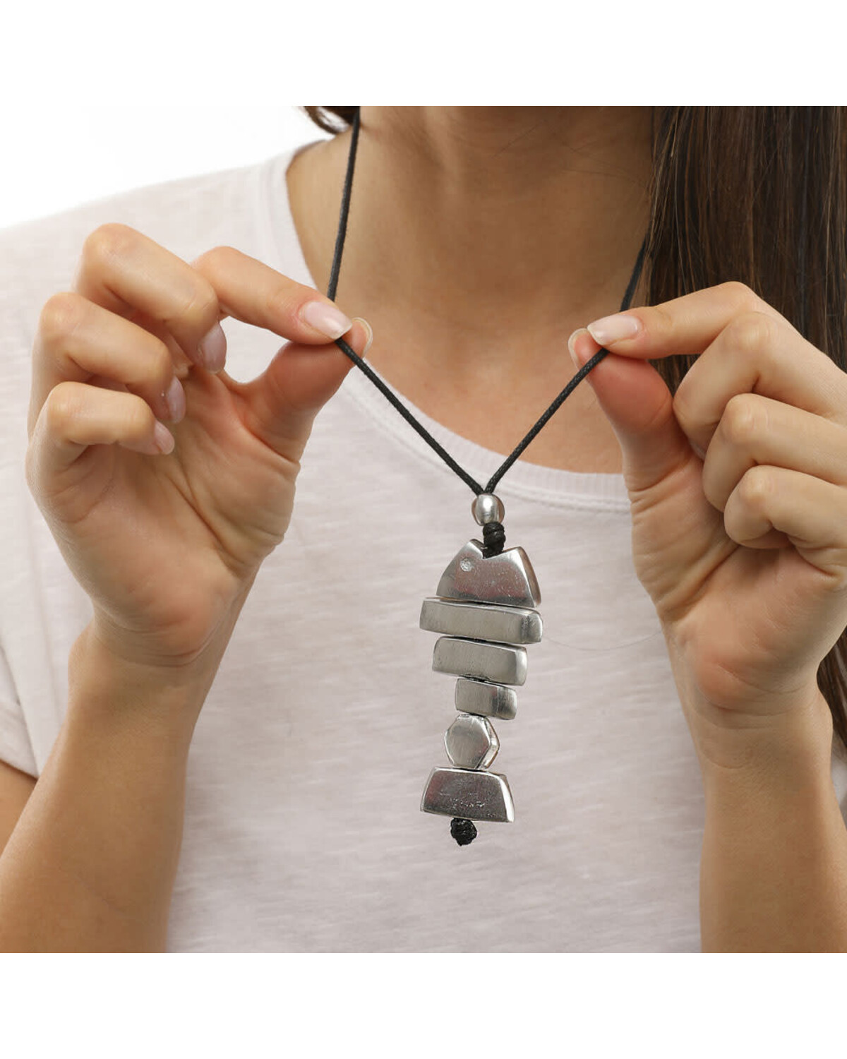 AL04219 - PENDANT POISSON 6 PIECES N.M.