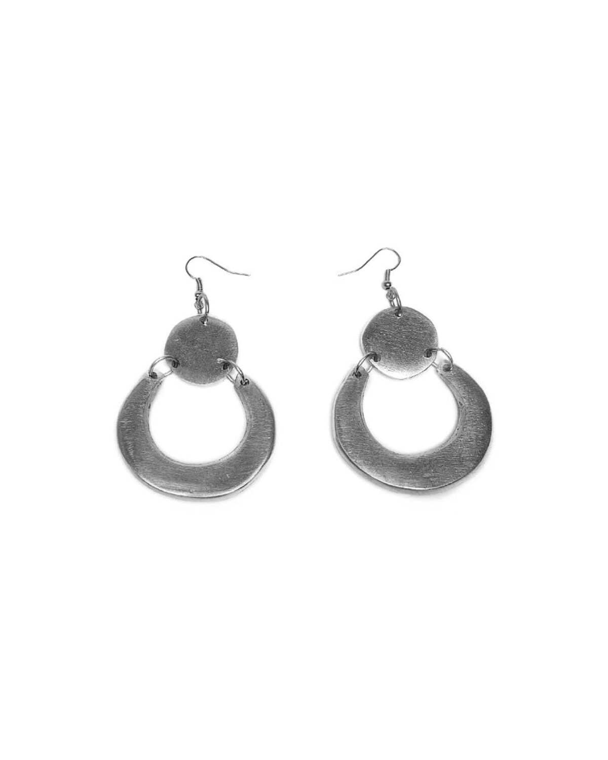 al17388BOUCLES DEMILUNE A/RONDE