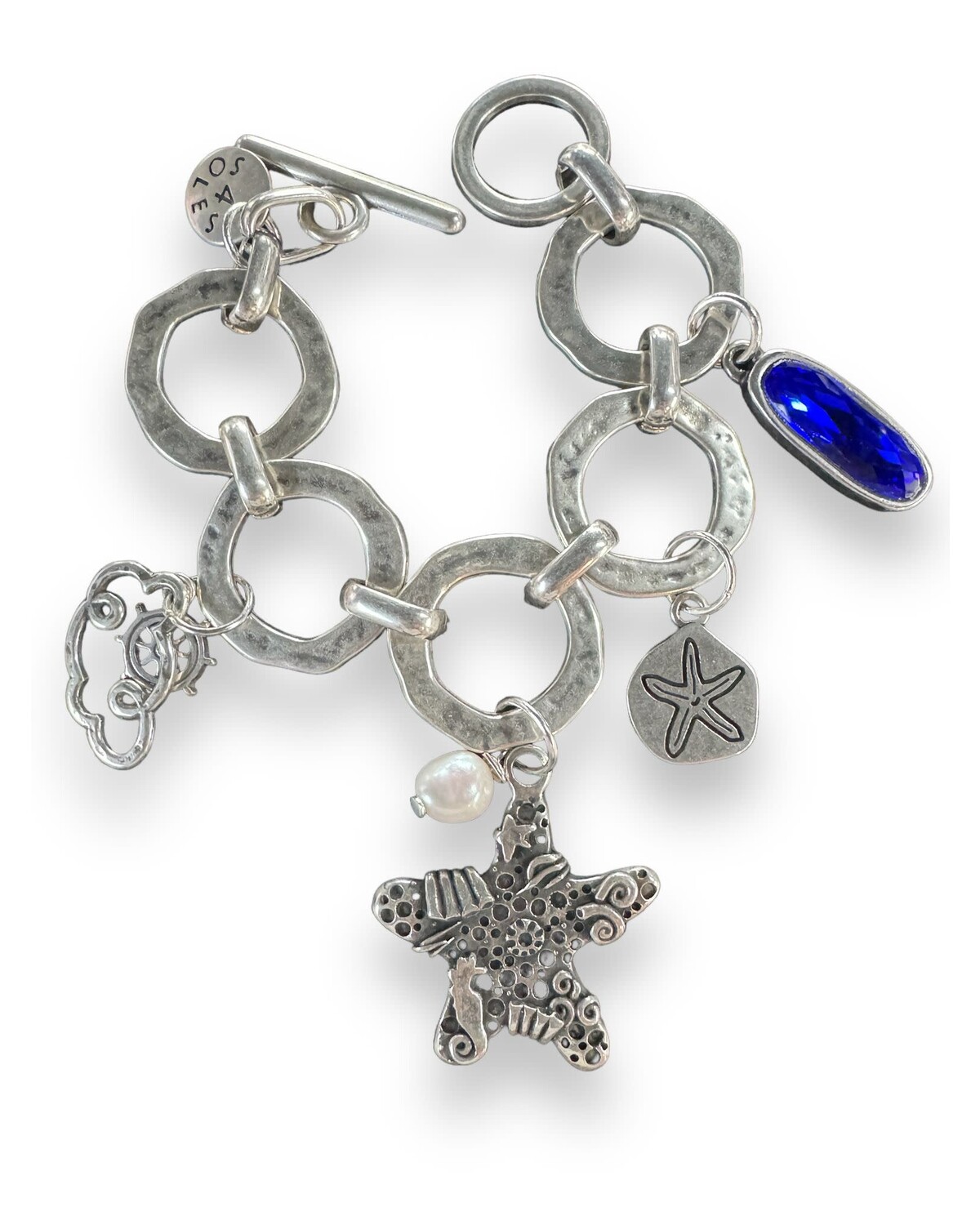 SILVER STARFISH BRACELET